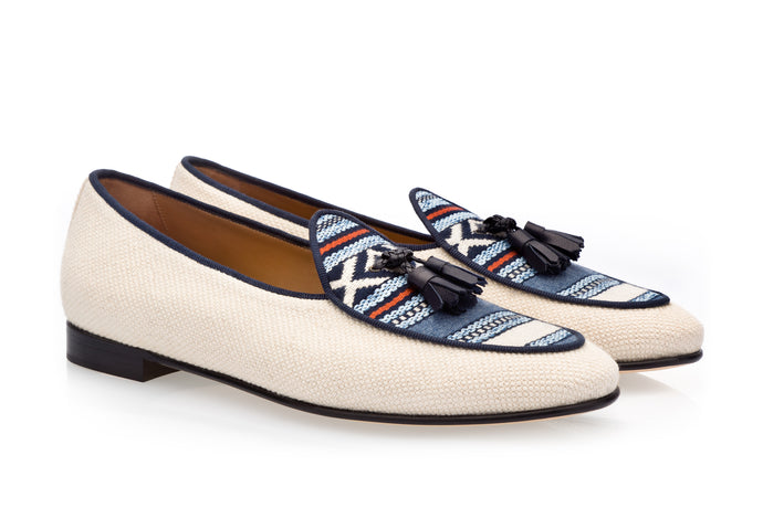 Canvas Belgian Loafer